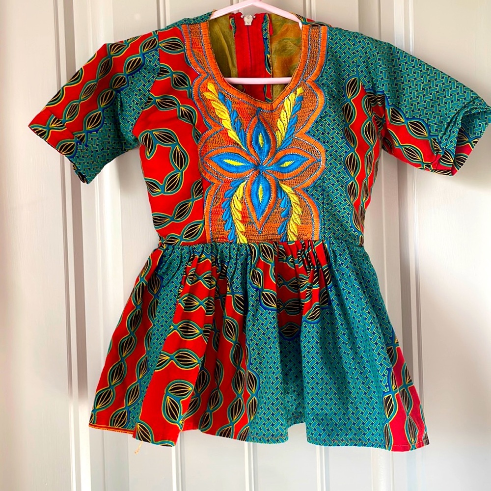 African Print Dress